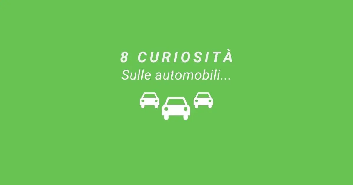 Curiosità sulle automobili